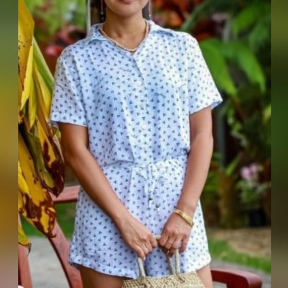 Fighting Eel Pants - NWT living hula romper